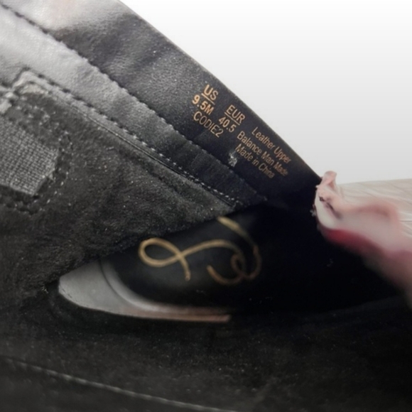 Sam Edelman Codie 2 Square Toe Ankle Bootie Boots Red Bordeaux Croc Size 9.5 - Picture 6 of 14